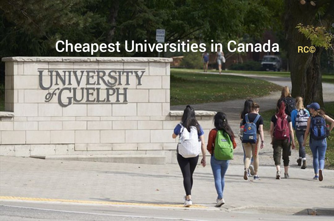 Top 10 cheapest universities in Canada from 2023 to 2024