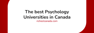 Best Psychology Universities in Canada 2023
